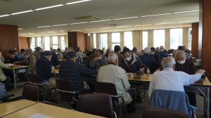 写真：広島会場対局の様子