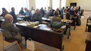 写真：福山会場対局の様子