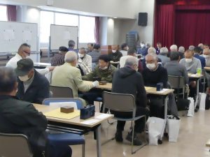 将棋大会対局の様子